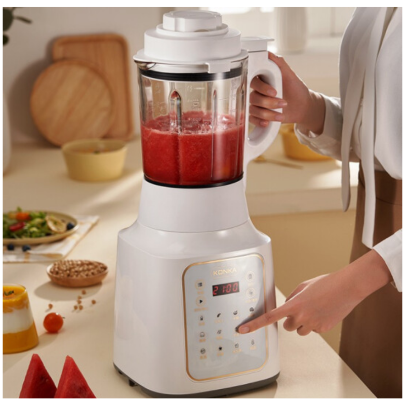 康佳(konka) 破壁机 多功能家用 预约 加热破壁料理机榨汁机豆浆机绞