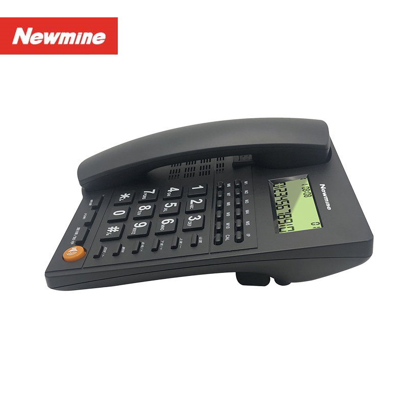 纽曼 Newmine 普通家用办公话机 HA1898TSD-719 桌面式大屏来电显示智能中文菜单高清大图