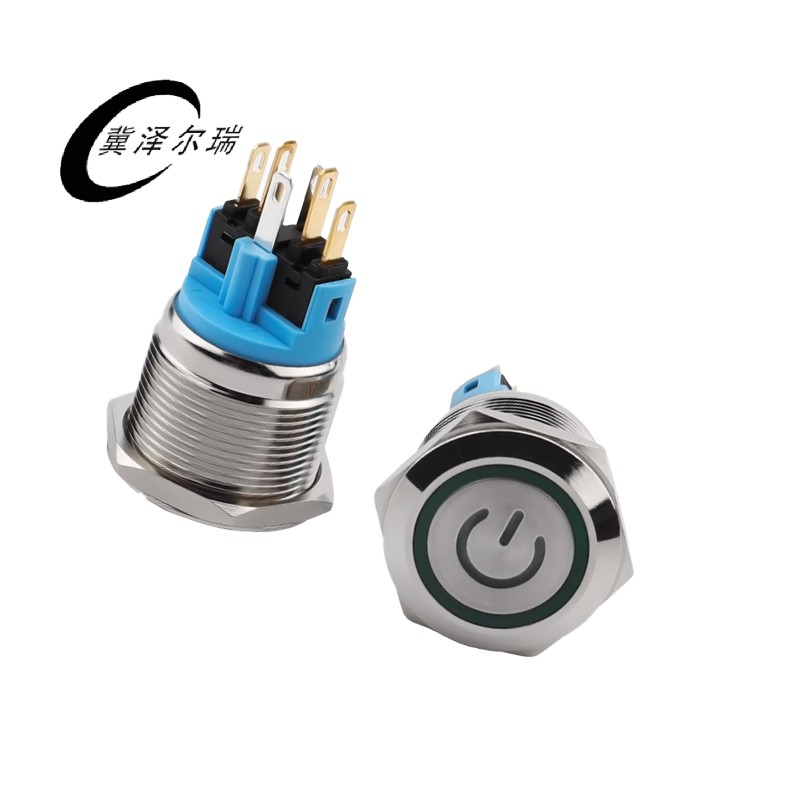 冀泽尔瑞 金属按钮 JZER - PX24V/19/6B 个高清大图