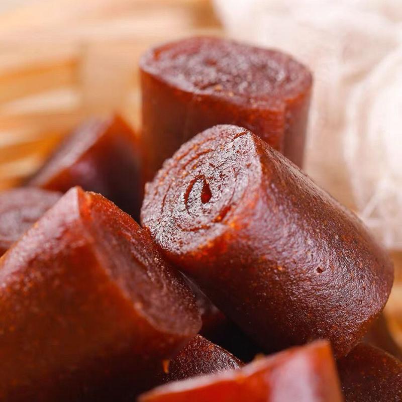 赛卡伊 [厂家直销]山楂卷散装多规格果丹皮山楂片干果糕山楂糖制品