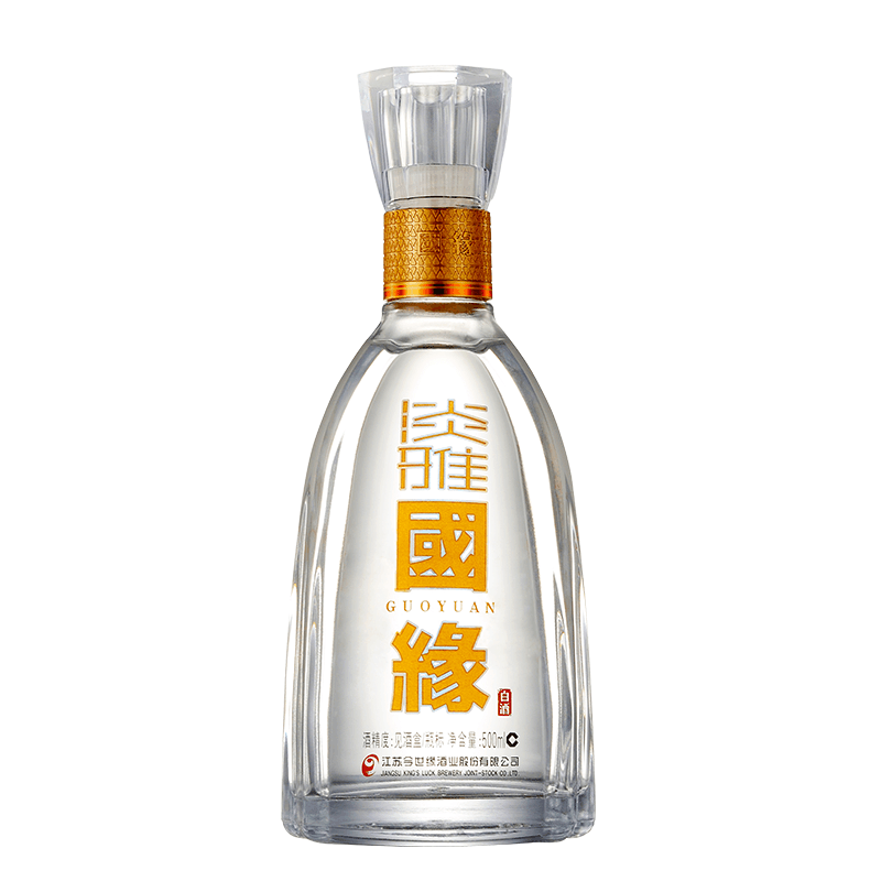 今世缘国缘淡雅 42度浓香型白酒 单瓶500mL图片