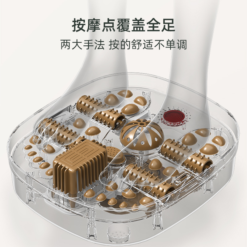 苏宁宜品推荐 韩国HYUNDAI 足浴盆XD-2108E-B高清大图