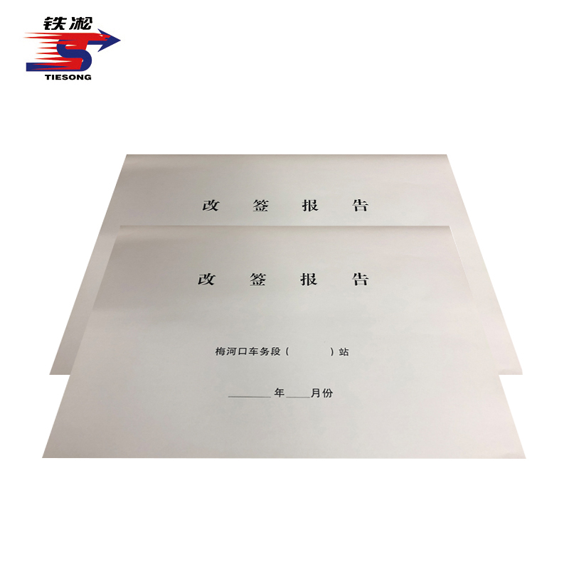铁凇 改签报告(封皮) A3 套高清大图