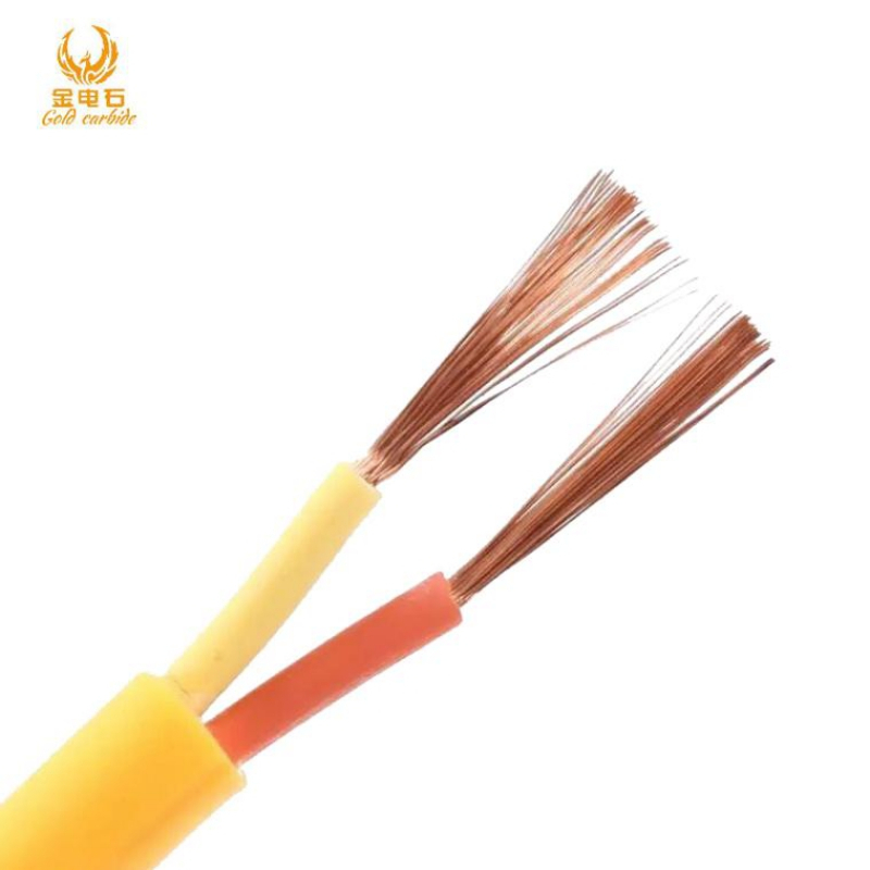 金电石 黄色防冻线 2*1.5 100米/捆高清大图