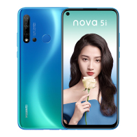 华为(HUAWEI) nova5i 6GB+128GB 苏音蓝 全网通 后置四摄 前置2400万像素 移动联通电信4G手机 双卡双待 nova 5i