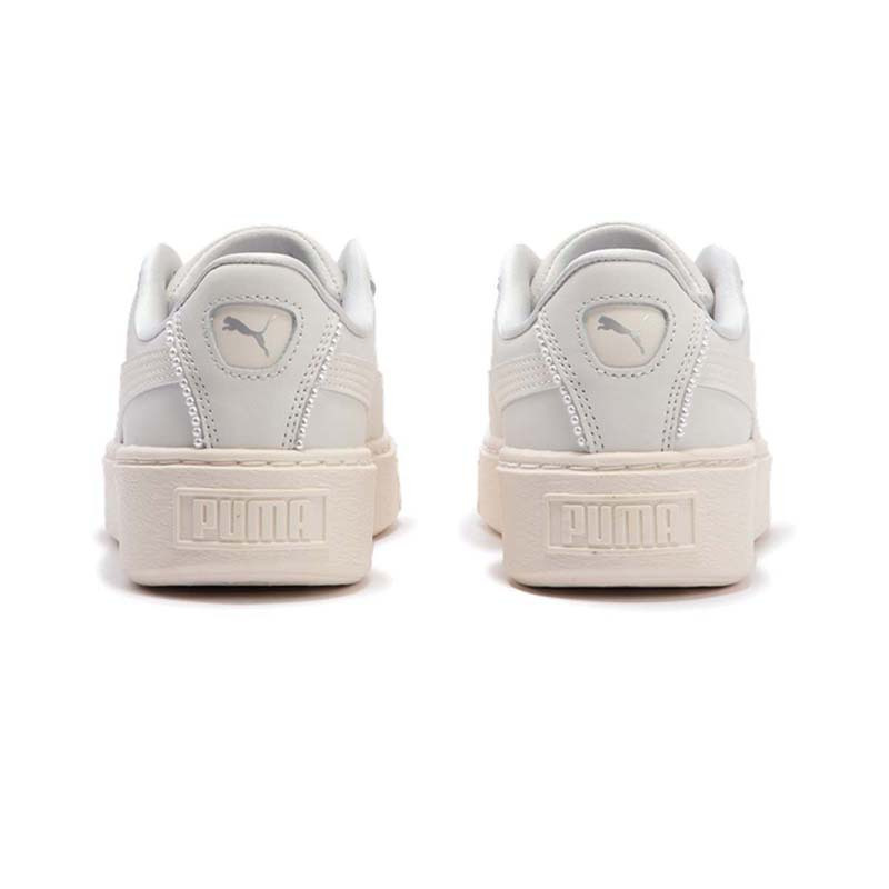 PUMA彪马PLATFORM PEARL新款女子花边复古松糕鞋休闲鞋398910-01