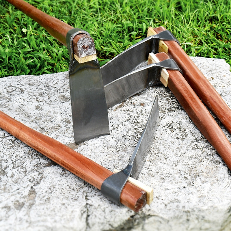 理线家大锄头家用种菜多功能翻地镐头种地挖笋锰钢农具农用工具大全