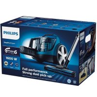 飞利浦（PHILIPS）FC5986/81猎豹系列大功率地毯式强力柔和卧式家用吸尘器 牛仔蓝
