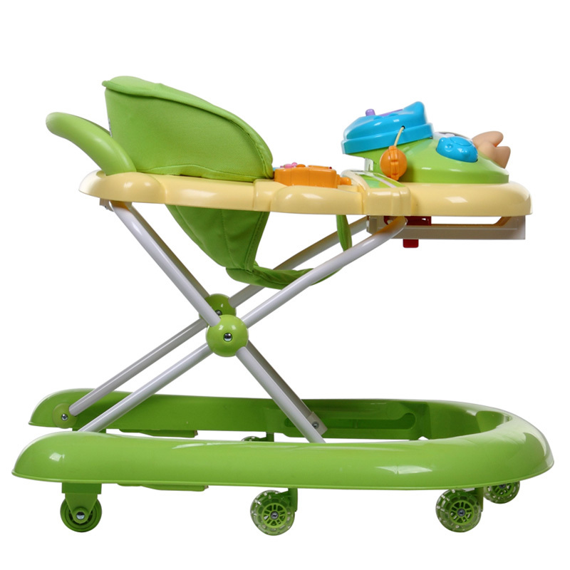 好孩子goodbaby多功能婴儿学步车蓝色绿色