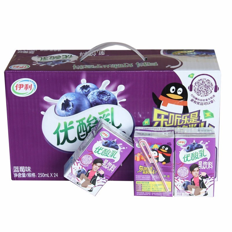 伊利蓝莓优酸乳250ml