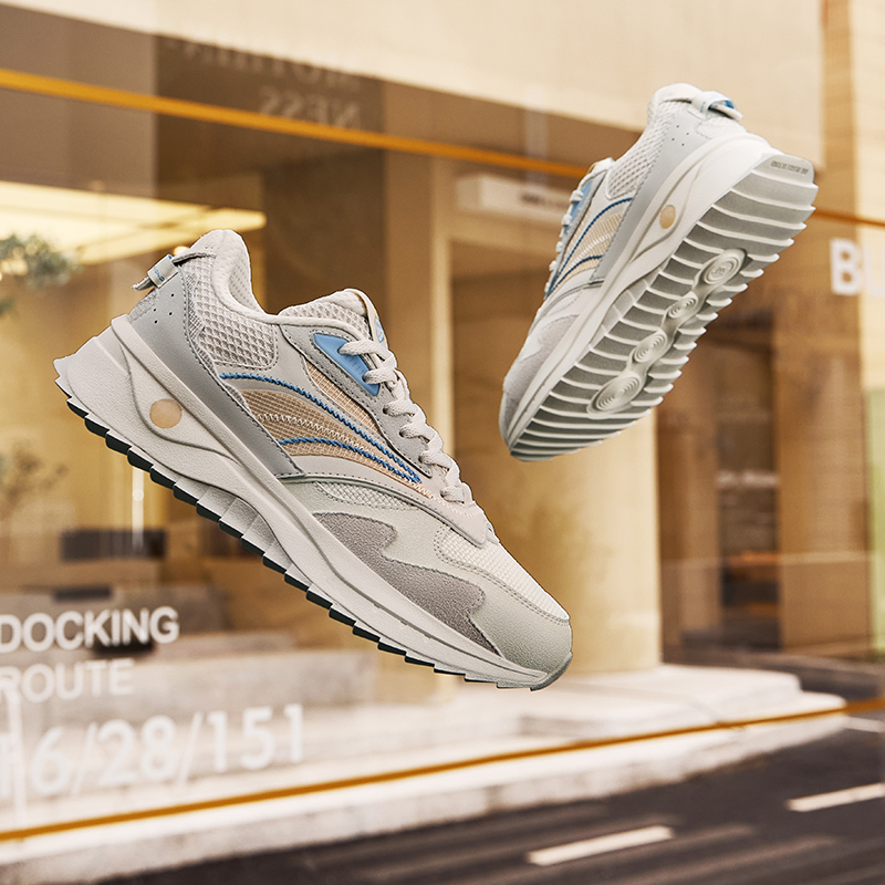 答案鞋丨361°运动鞋女新款轻便软底跑步休闲鞋老爹鞋子女鞋高清大图