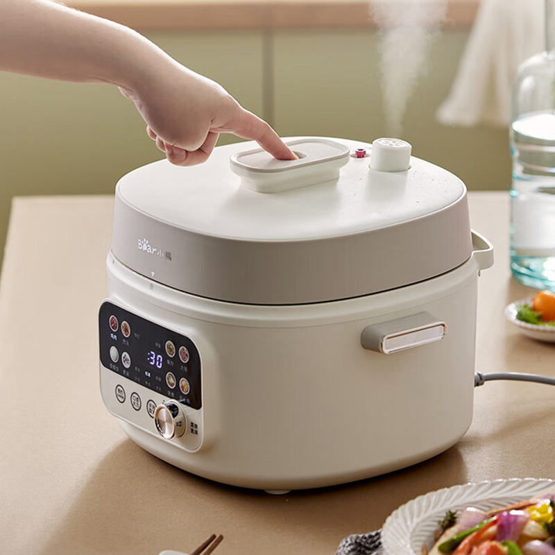 小熊 YLB-C40W5 料理压力锅 4L(个) 白色高清大图
