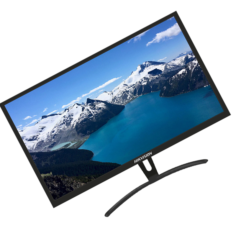 海 康 威 视 监 控 专 用 监 视 器 22英寸液 晶 高清监 视 器 含网 络 水 晶 头
