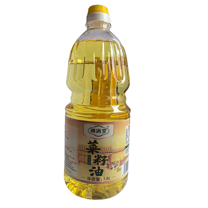 钿满堂菜籽油1.8升/桶