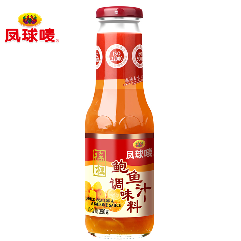 凤球唛瑶柱鲍鱼汁390g
