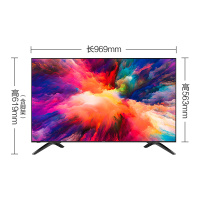 海信(Hisense)官方 HZ43E35A 43英寸AI智能 内置WiFi 四核位处理器护眼模式 高清平板 智能电视机