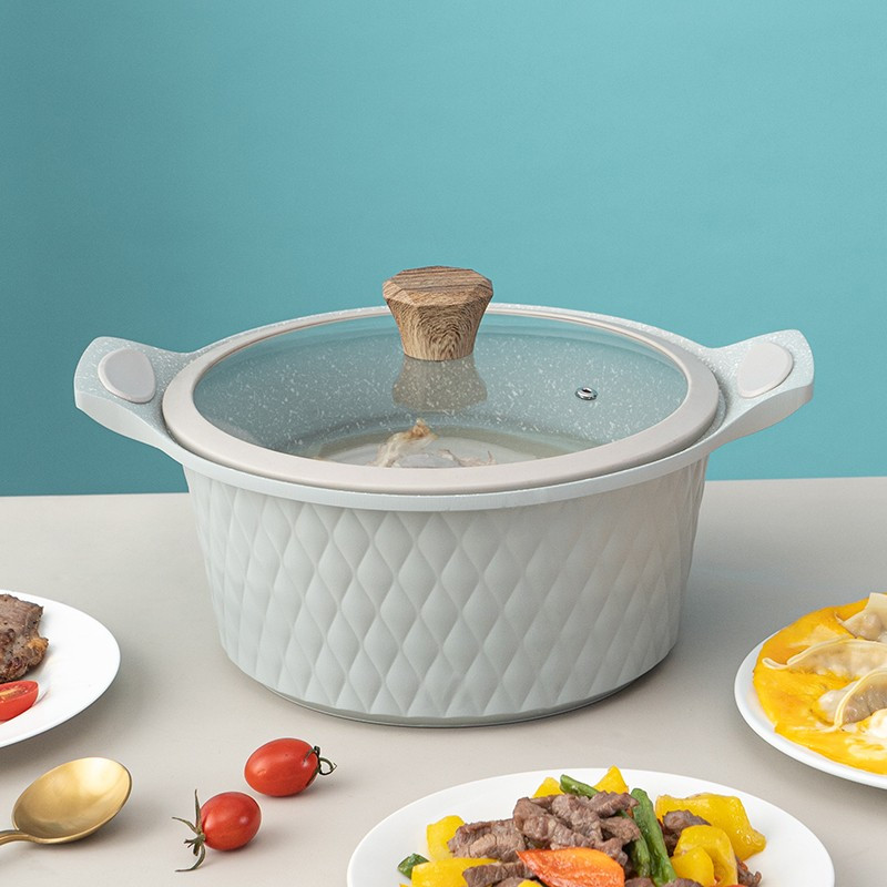 Debo德铂 摩纳哥(汤锅)明火电磁炉通用 DEP-817 24cm