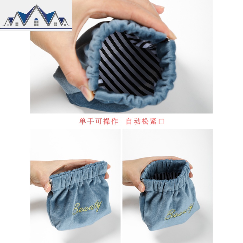网红化妆包女小号便携口红包收纳品袋ins风超火随身迷你补妆小包 三维工匠收纳包高清大图