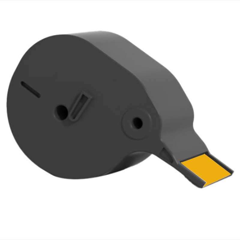 聚墨(JUM) JCA9-8-YL 9mm*8m 热转印标签(计价单位:盒)黄色