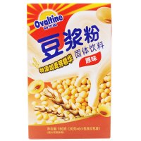 阿华田(Ovaltine)早餐速溶香浓 原味非转基因 速溶豆浆粉180g(内含6小包)*2袋(特)