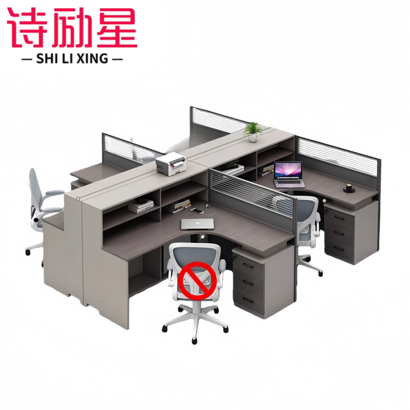 诗励星职员桌高清大图