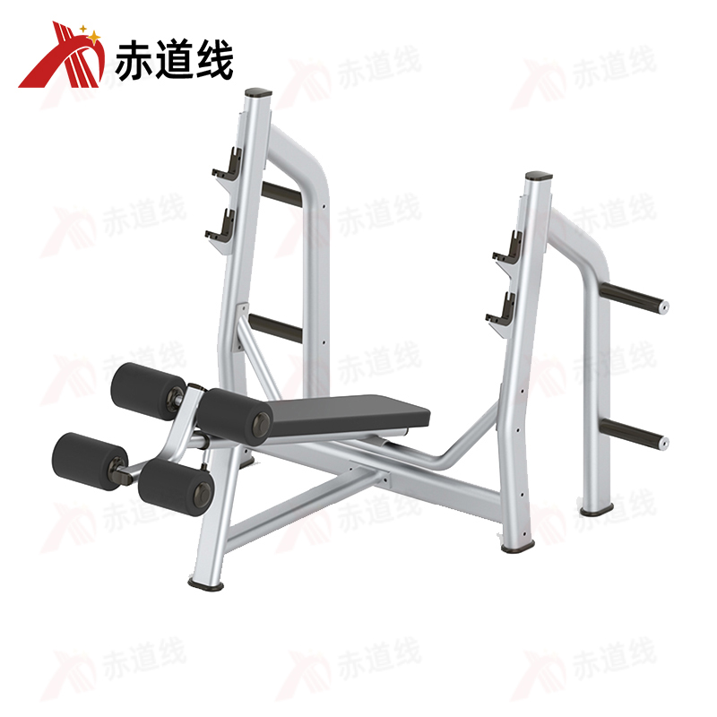 下斜推举综合训练器单举重床不含卸货跟上楼CDX-A523S-BFT6003高清大图