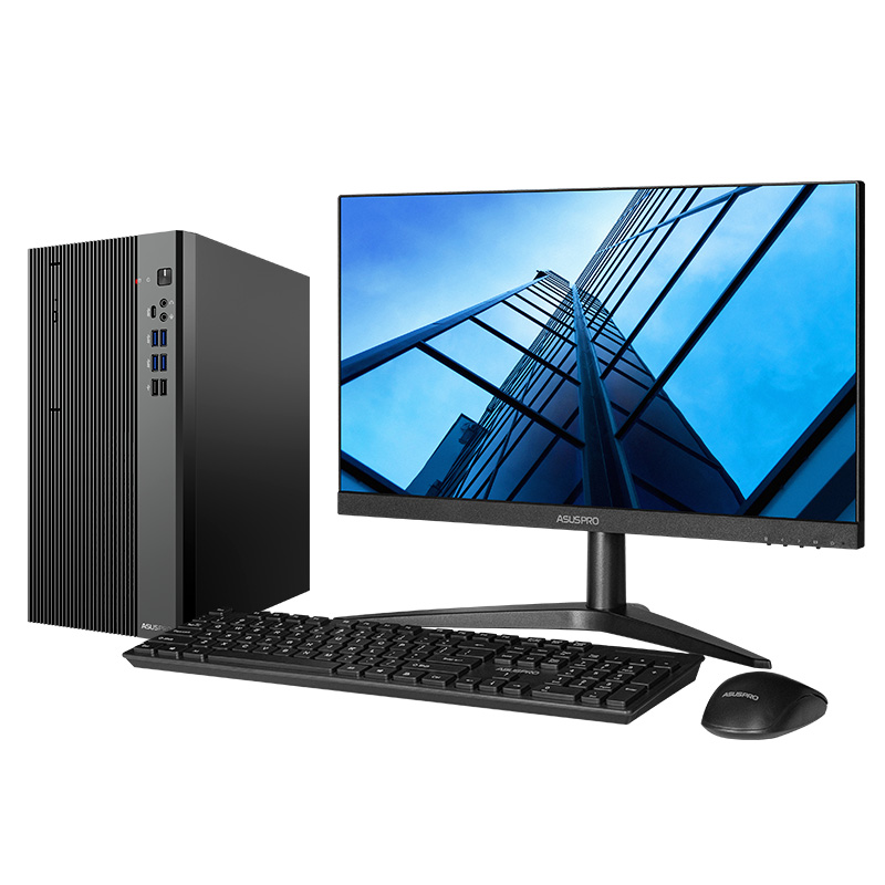 联硕弘道 DZ700MR国产商用台式机 兆芯KX-7000/32G/512G SSD/麒麟系统试用版/24.5显示器高清大图