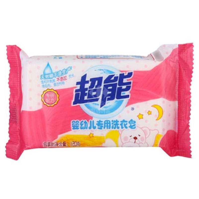 超能婴幼儿专用洗衣皂120g