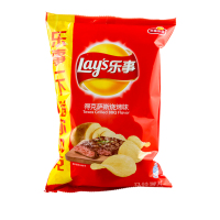 乐事薯片德克萨斯烧烤味70g