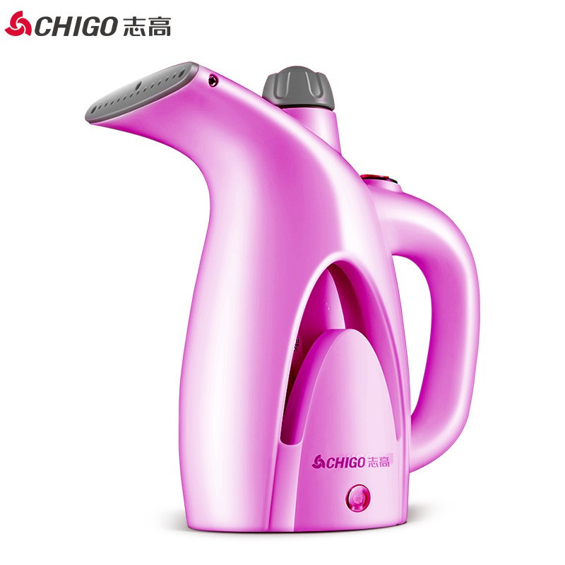 志高(CHIGO)手持挂烫机便携式熨烫机家用小型电熨斗 迷你便携熨衣物注水箱蒸汽刷手提式ZG-198紫色