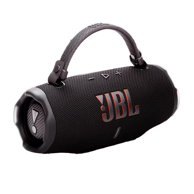 JBL CHARGE6 音乐冲击波六代 便携式蓝牙音箱+低音炮 AI音效增强 户外防尘防水 桌面音响 深空黑高清大图