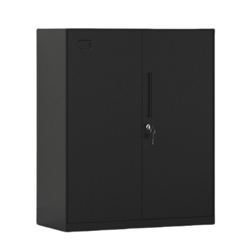凌迪星黑色铁门矮柜900*400*1090mm台高清大图