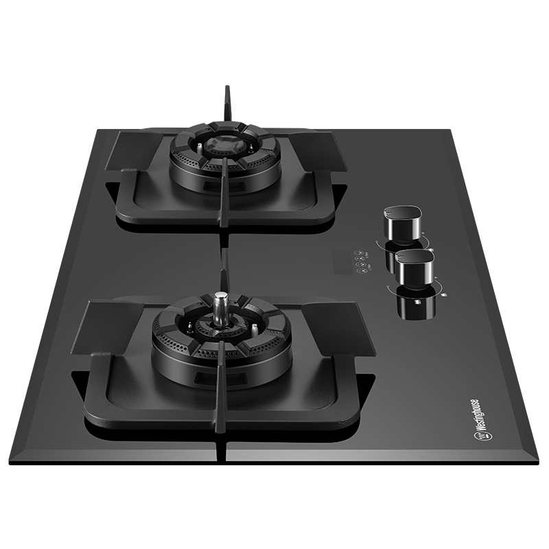 西屋(Westinghouse)燃气灶JZT-ZB01 天然气 钢化玻璃面板 4.5大火力 双眼灶具