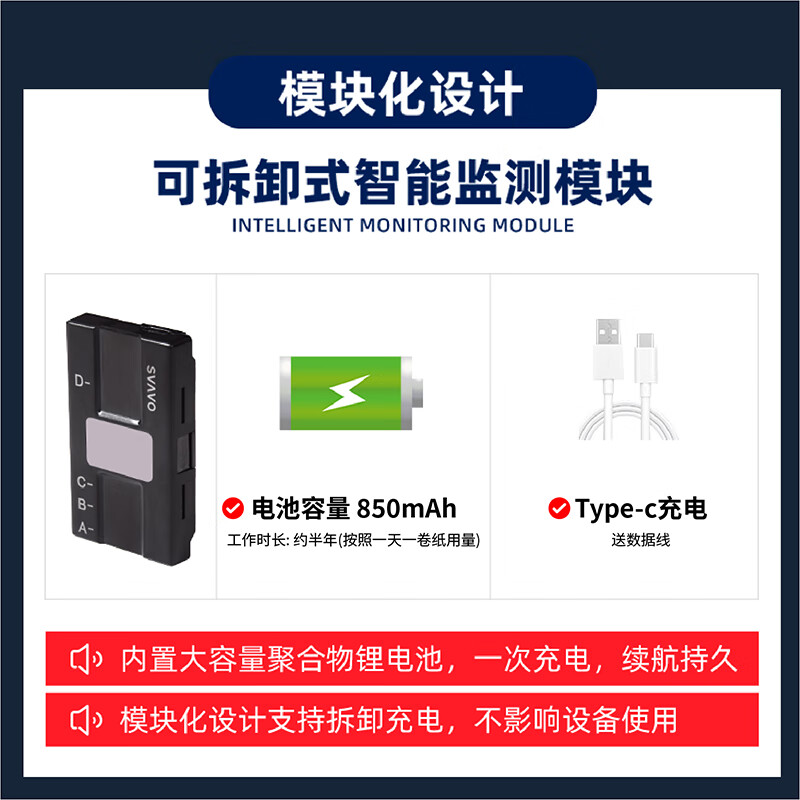 瑞沃(SVAVO) 擦手纸盒壁挂式免打孔酒店擦手纸巾盒厨房纸巾盒卫生间纸巾架 ZM-060白色[APP纸量预警]单位:个高清大图