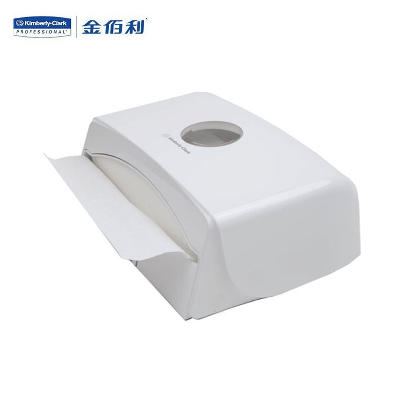 金佰利(Kimberly-Clark) 擦手纸配套纸架 优质ABS工程塑料 结实耐用 70220 白色 1个/箱高清大图