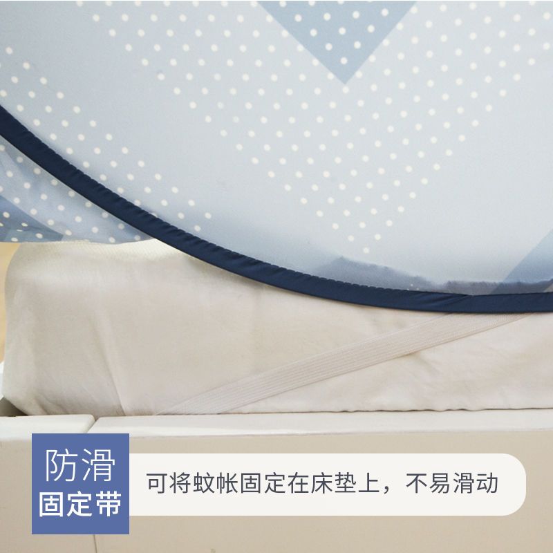 免安装蒙古包家用可折叠蚊帐1.5床上1.8m2米2020新款防摔夏季儿童