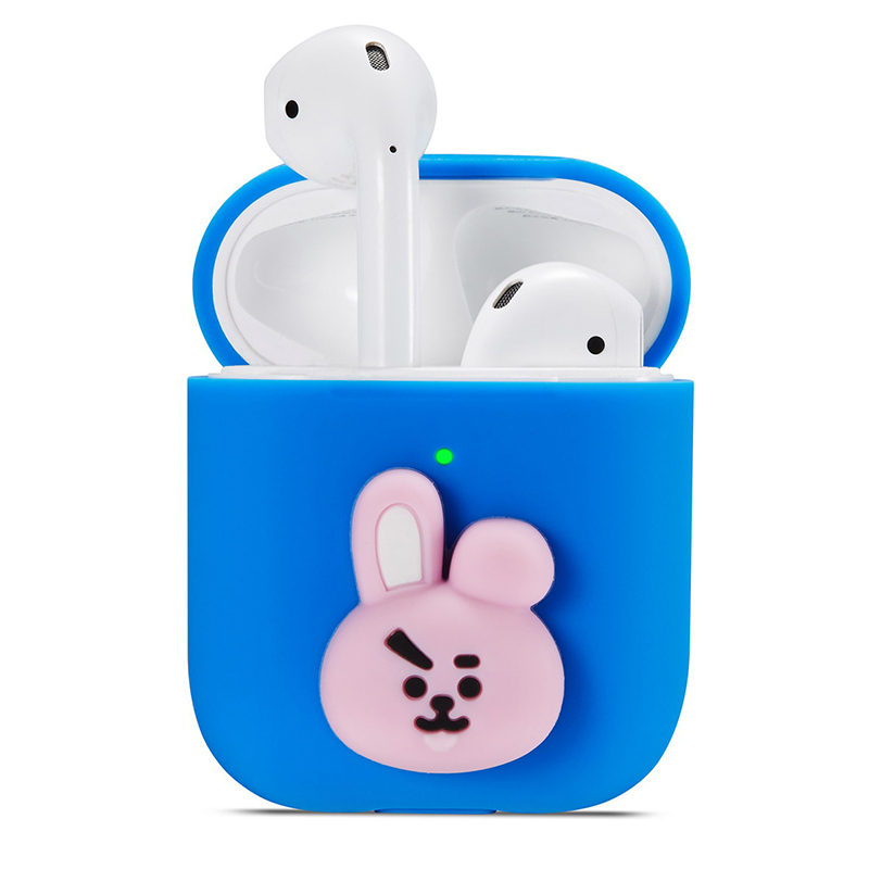 可波 airPodsPro保护套耳机壳苹果AirPodspro3液态硅胶无线airpods2代蓝牙盒软3代软套个性卡通