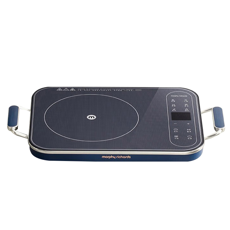 摩飞电磁炉大功率匀火加热爆炒十档大火力多档可调轻奢蓝MR8900