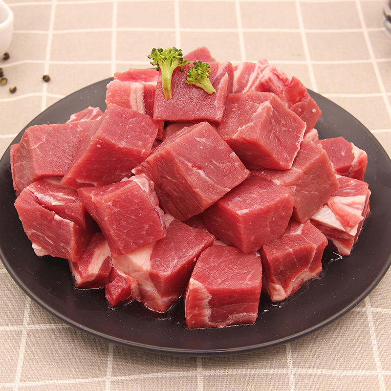 伊赛(yisai)牛肉块1kg/袋 速冻牛肉 整切调理