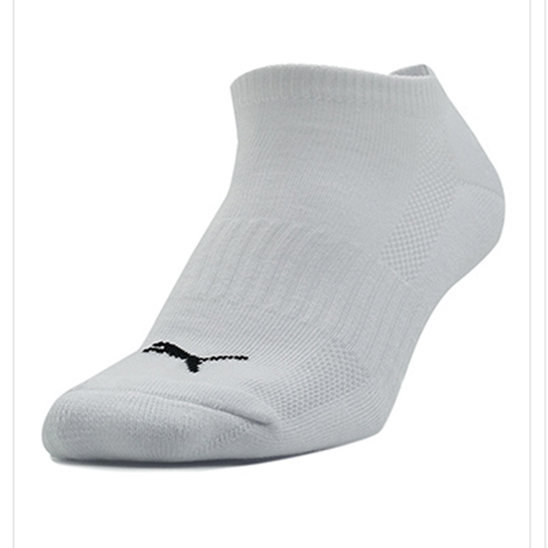彪马Puma 新款男女常规款运动袜短袜三双装90675602