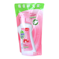 滴露(Dettol)健康抑菌洗手液滋润倍护袋装450克 易冲洗