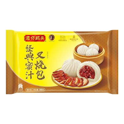湾仔码头蜜汁叉烧包350g