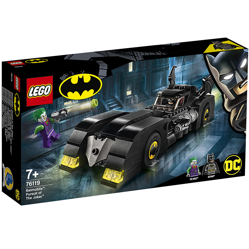 LEGO乐高 Super Heroes超人系列 蝙蝠战车之追捕小丑76119男孩女孩拼插积木玩具