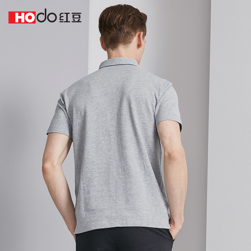 HODO红豆男装男士短袖POLO 夏季新品休闲翻领polo衫男士短袖潮流韩版夏装T恤