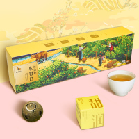 八马茶叶 新会小青柑柑普茶柑红柑白茶叶组合装135g