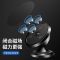 车载手机支架磁力吸盘式汽车用磁性车内磁铁磁吸车上支撑导航支驾 [60倍磁吸]出风口卡扣式 炫亮黑