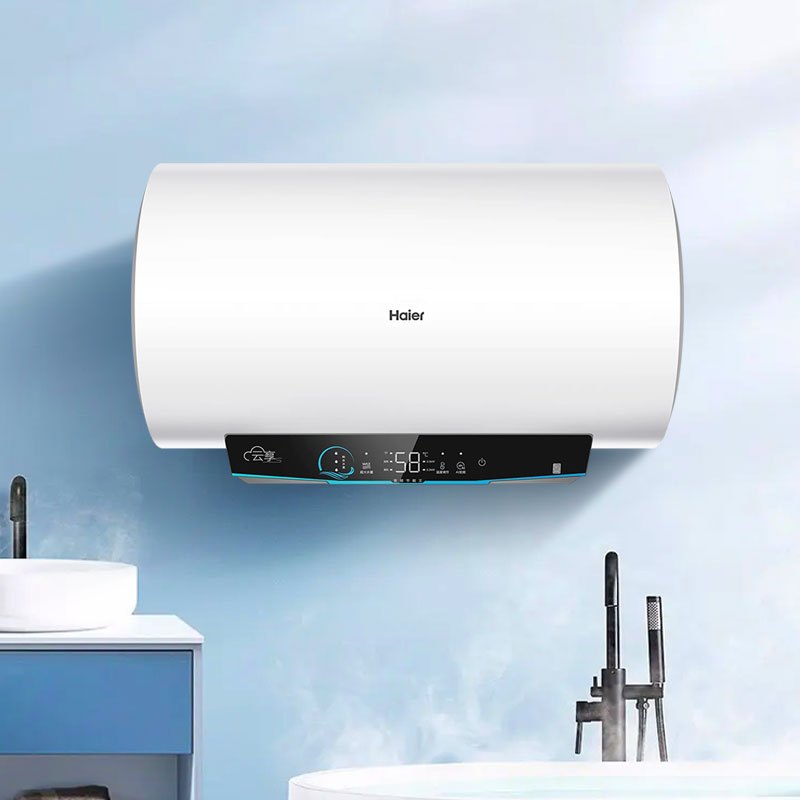海尔(Haier)电热水器100升3300W变频速热健康抑菌洗安全防电墙安全节能一级能效GRC
