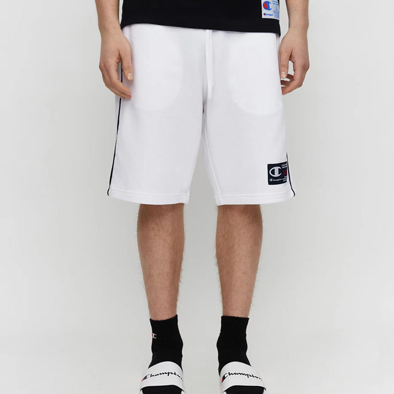 champion正品日版冠军短裤男潮牌夏季裤子新款白色宽松运动休闲帅气