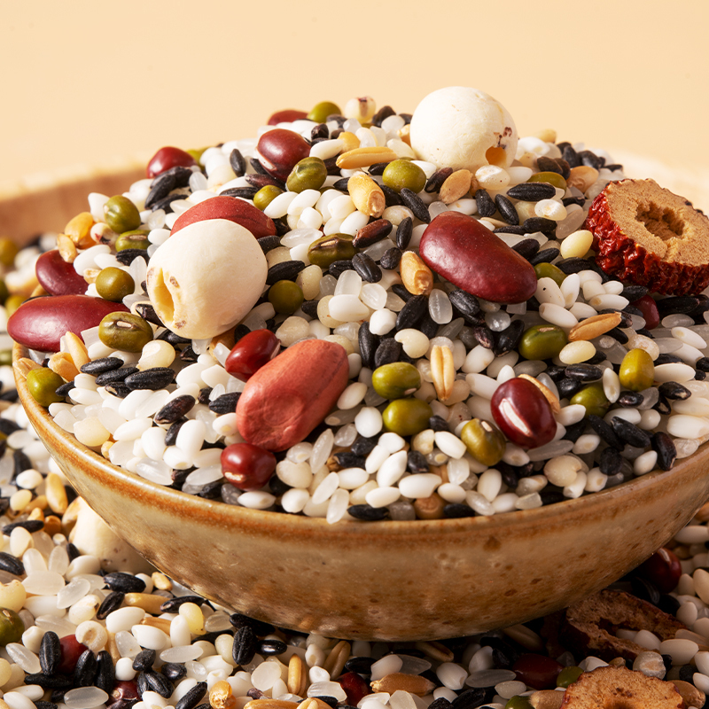 北纯 精制八宝粥米-(罐装)730g高清大图