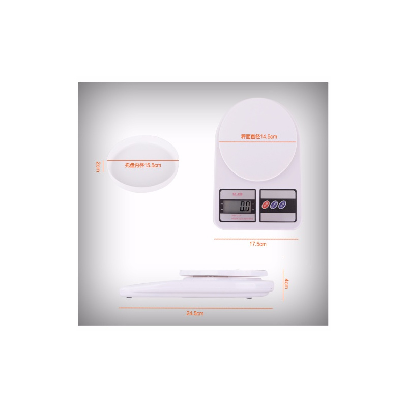 迷你台秤家用秤电子秤发廊理发店美发染膏g厨房精准烘焙秤|5kg/1g背光屏
